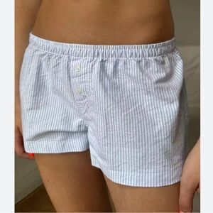 Brandy Melville Striped Boxer Shorts